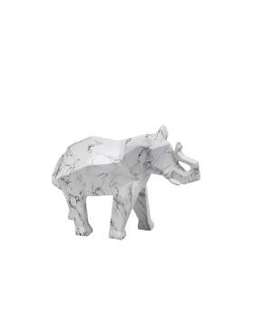 ΑΦΗΡΗΜΕΝΗ ΦΙΓΟΥΡΑ ''ΕΛΕΦΑΝΤΑΣ'' ΠΟΛΥΡΕΣ. ΛΕΥΚΟ 13,5ΕΚ Espiel FIG118