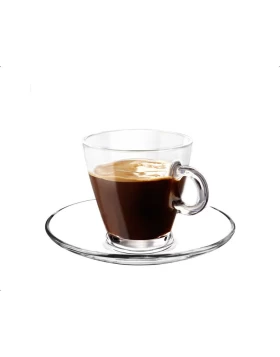 Φλυτζάνι πιατάκι espresso 90 ml Bormiolli Easy Bar 