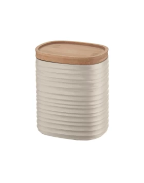 Βάζο κουζίνας με καπάκι bamboo 1000 ml Guzzini Tierra 18180079