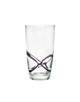 Ποτήρι σωλήνα 450 ml Cryspo Trio X Treme Purple