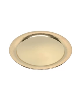 Επίχρυσος δίσκος σφυρήλατος 34 εκ. Pantazelos 30127 Gold