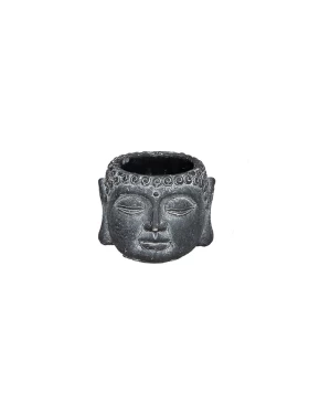 Κεραμικό κασπώ Βούδας 11.5 εκ. Five 168503 Dark Grey 