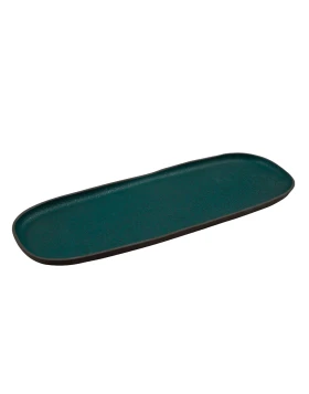 Πιατέλα πορσελάνη 50 χ 18 εκ. HFA Granite Petrol 5417022