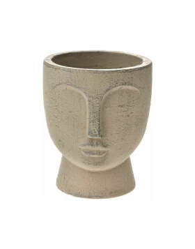 Κεραμικό βάζο πρόσωπο 16 χ 15 χ 18 εκ. AI Deco 74425