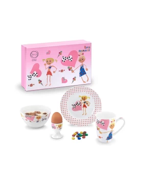 Παιδικό σετ φαγητού 4 τμχ Cryspo Trio Rozita 10395
