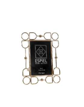 ΚΟΡΝΙΖΑ ΜΕΤΑΛ. ΧΡΥΣΗ 10X15 Espiel FAM525