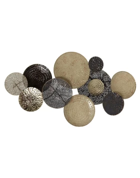 ΔΙΑΚΟΣΜΗΤΙΚΟ ΤΟΙΧΟΥ ΜΕΤΑΛ. ΜΠΡΟΝΖΕ-ΧΡΥΣΟ 50,2Χ89,5Χ7ΕΚ Espiel JEL420