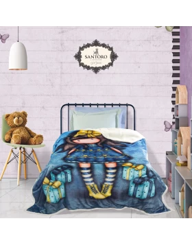 SANTORO GORJUSS 5020 ΚΟΥΒΕΡΤΑ FLEECE SHERPA 160X220 JUST BECAUSE