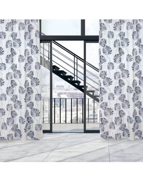 DAS HOME 2177 ΚΟΥΡΤΙΝΑ 140Χ260 ΜΕ ΤΡΟΥΚΣ