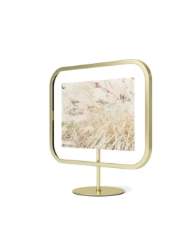 Κορνίζα ορθογώνια (13Χ18) Infinity Umbra Χρυσή 1012270-221