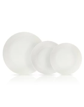 Σετ πιάτα 20 τμχ πορσελάνη Bone China Cryspo Trio Silk Pure