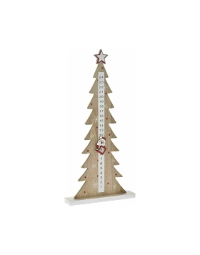 Ξύλινο χριστουγεννιάτικο δέντρο με μαγνητικό ημερολόγιο 45 εκ. 75350 