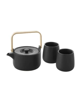 Κεραμική τσαγιέρα 500 ml με 2 κούπες Secret De Gourmet 154354A