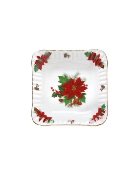 Χριστουγεννιάτικη κουπ  πορσελάνη 21 εκ. Cryspo Trio 06.241.83