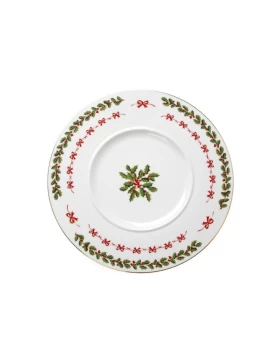 Χριστουγεννιάτικη πιατέλα πορσελάνη 32 εκ. Cryspo Trio Noel