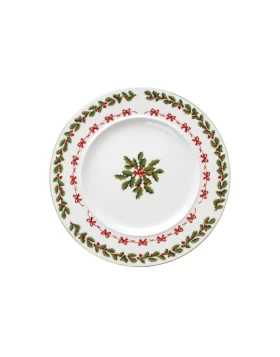 Πιάτο φαγητού πορσελάνη 28 εκ. Cryspo Trio Noel 