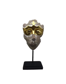 ΠΡΟΣΩΠΕΙΟ ΜΕ ΧΡΥΣΗ ΜΑΣΚΑ ΠΟΛΥΡΕΣ. ΜΠΕΖ 29ΕΚ Espiel FIG234