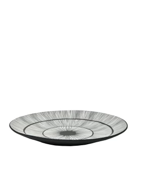 ΠΙΑΤΕΛΑ ΜΑΥΡΗ ΜΑΤ ΜΕ ΛΕΥΚΑ ΣΧΕΔΙΑ 40ΕΚ Espiel NFU433