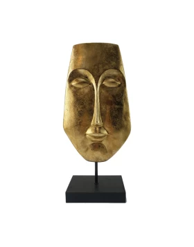 ΕΠΙΤΡΑΠΕΖΙΟ ΔΙΑΚΟΣΜΗΤΙΚΟ ΠΡΟΣΩΠΟ ΧΡΥΣΟ ΣΕ ΒΑΣΗ 98226 16.5*8*36 Fylliana 269-221-148