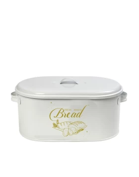 ΨΩΜΙΕΡΑ ΜΕΤΑΛ. ΜΕ ΚΑΠΑΚΙ ΜΑΤ ΛΕΥΚΗ 33-36X20X16,5EK Espiel TEM117