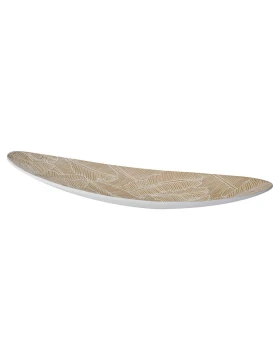 Πιατέλα polyresin 50 x 7 x 16 εκ. HFA Inkas Beige 5483021