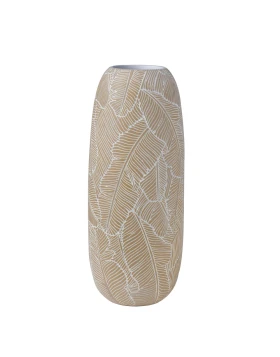 Ανθοδοχείο polyresin 15.2 χ 37 εκ. HFA Inkas Beige 5483020