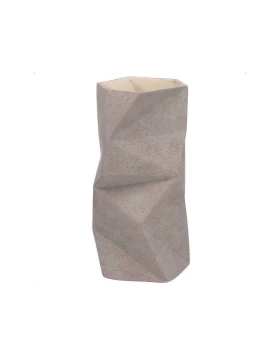 Ανθοδοχείο κεραμικό 33 εκ. Tognana Linea Bag Beige 2283