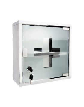 Μεταλλικό φαρμακείο τοίχου 30 χ 30 χ 12 εκ. Arvix 904018