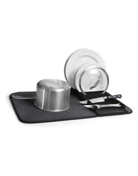 Πιατοθήκη 61 χ 46 χ 4 εκ. Udry Mat Black Umbra 330720-040