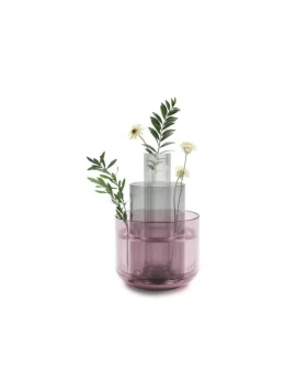 Σετ 3 γυάλινα βάζα 15 χ 25 εκ. Umbra Layla 1017035-022