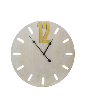 Ξύλινο ρολόι τοίχου 45 εκ. Deco 74015