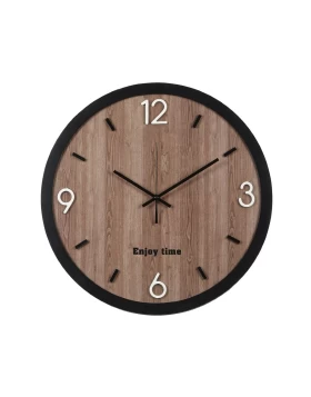 Ξύλινο ρολόι τοίχου 50 εκ. Deco 76545