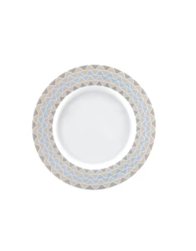 Πιάτο φαγητού 27 εκ. πορσελάνη in glaze Ionia Geometry 