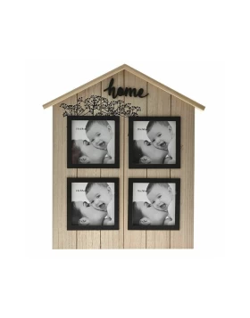 Ξύλινη πολυκορνίζα 34 χ 39 εκ. A&I Deco 77549