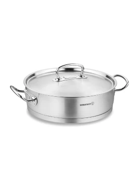 Ανοξείδωτη ημιχύτρα 28 εκ. 5 lt Korkmaz Proline Satin