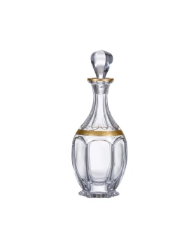 Κρυστάλλινη καράφα 800 ml Crystalite Bohemia Safari Gold