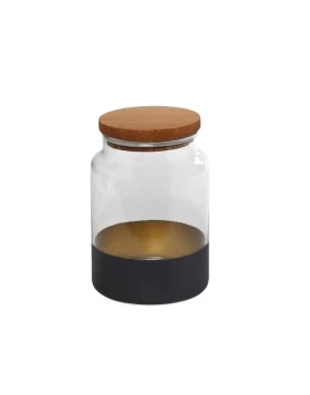 Γυάλινο Δοχείο Αποθήκευσης 890ml Espiel RAB644 - Αεροστεγές - 10×14,5cm