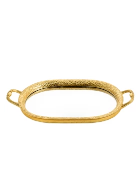 Πολυεστερικός δίσκος με καθρέπτη 43 χ 27 εκ. Idea Home 48055