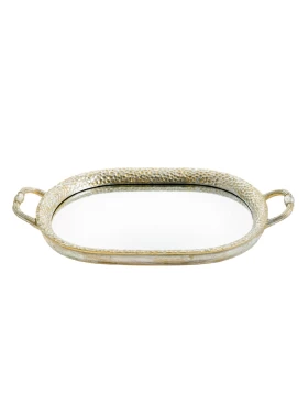 Πολυεστερικός δίσκος με καθρέπτη 43 x 27 εκ. Idea Home 48057