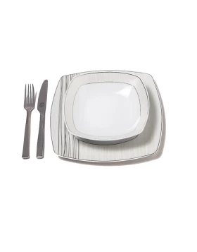 Σετ πιάτα 20 τεμ. Cryspo Trio Linette
