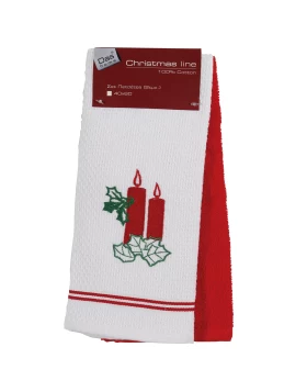 DAS HOME CHRISTMAS ΠΟΤΗΡΟΠΑΝΑ ΣΕΤ 2ΤΜΧ 40X60 0629