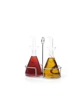 Γυάλινο σετ για λάδι και ξύδι Comas Antigoteo 8387