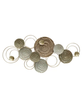 Μεταλλικό διακοσμητικό τοίχου 109.2 χ 52.7 εκ. Ankor 812066