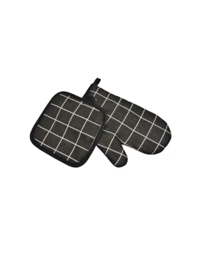 Σετ γάντι πιάστρα κουζίνας βαμβακερά Ankor 817603