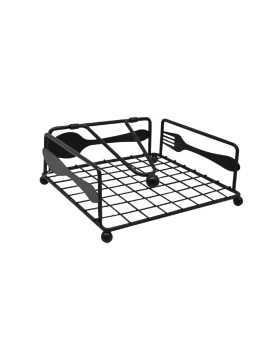 Μεταλλική χαρτοπετσετοθήκη 18 χ 18 χ 7 εκ. Ankor 816965