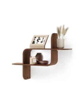 Ξύλινο ράφι τοίχου 62 χ 47 εκ. Umbra Montage 1017571-1055