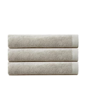 Cryspo Trio μπάνιου προσώπου 90 χ 150 εκ. Pearl Grey 02.104.05