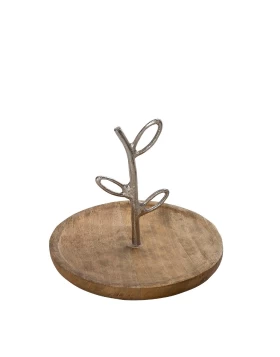 ΠΙΑΤΕΛΑ ΞΥΛ. ΜΕ ΜΕΤΑΛΛΙΚΗ ΛΑΒΗ ΑΣΗΜΙ 20Χ20Χ17ΕΚ Espiel FRI102K2