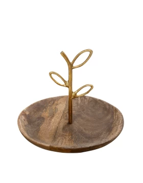 ΠΙΑΤΕΛΑ ΞΥΛ. ΜΕ ΜΕΤΑΛΛΙΚΗ ΛΑΒΗ ΧΡΥΣΗ 25Χ25Χ21ΕΚ Espiel FRI105K2