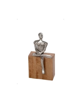 ΦΙΓΟΥΡΑ ΜΕΤΑΛ. ΑΣΗΜΙ ΣΕ ΞΥΛΙΝΗ ΒΑΣΗ 19ΕΚ Espiel FRI144K2